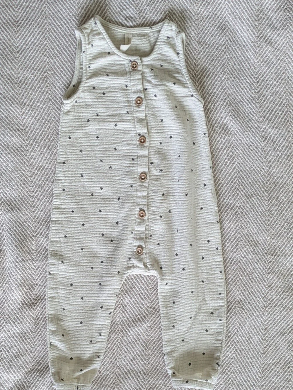 Organic Cotton Quincy Mae Jumpsuit 12 Mo.